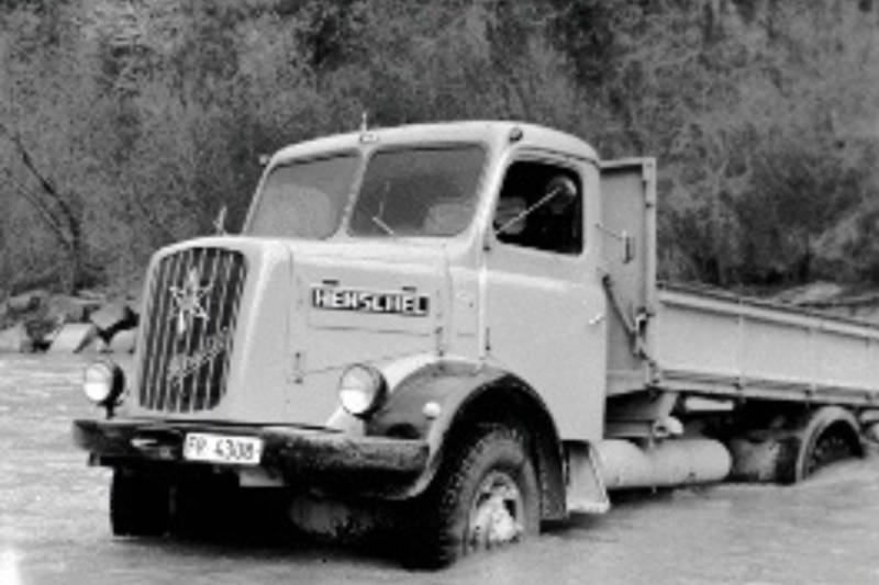 Gutknecht Transporte Erstes Fahrzeug der Firma
